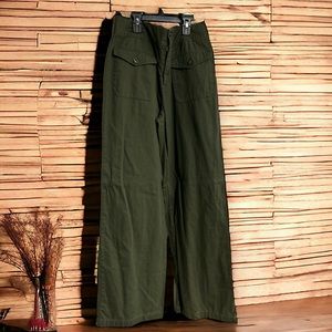 Who what wear Army green high rise pants